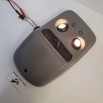 2000-2002 Chevy Suburban Tahoe Overhead Console Map Light Gray Oem. Fixed Price $31.49.