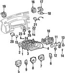Genuine Gm Knob 94857384. Fixed Price $6.01.