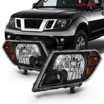 For Nissan Frontier 2009-2021 Truck Headlight Halogen Black Housing Left+right. Fixed Price $70.36.