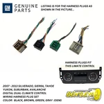2007 - 2013 Silverado Sierra Tahoe Dual Climate Control Wiring Harness Plug Set. Fixed Price $20.58.