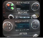 Gm Chevy Ac Button Stickers Kit Decal Dash Repair For 2007-2014 Us Seller!. Fixed Price $7.99.