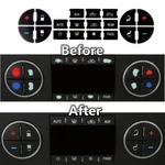 Button Repair Kit Decal Stickers Dash Replacement For 07-13 Chevy Gmc 2 Pack. Fixed Price $7.99.