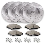 Front & Rear Drilled Brake Rotors + Pads For Chevy Equinox Malibu Gmc Terrain. Fixed Price $231.27.