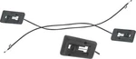 1969 Camaro / Firebird Kick Panel Vent Control Cables With Ac. Fixed Price $74.03.