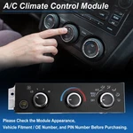 A/c Heater Climate Control Switch Module Panel For Chevrolet Express NO.599-294. Fixed Price $60.79.