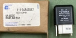 New Genuine Gm 94847867 Relay Ignition Main. Fixed Price $14.19.