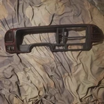 1995-1999 Chevy Gmc Silverado Sierra C/k Dash Bezel Instrument Cluster Trim Red. Fixed Price $100.00.