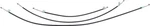 Oer Heater Control Panel Cable Set For 1967-1972 Chevy And Gmc Trucks With A/c. Fixed Price $36.98.