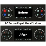 For 2007-2013 Ac Climate Control Button Decals Gmc And Chevrolet Trucks. Fixed Price $8.95.