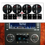 Decal Replacement Stickers For 2007-2013 Chevy Gmc Climate Control Buttons. Fixed Price $7.19.