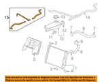 Chevrolet Gm Oem 05-13 Corvette Radiator-upper Inlet Hose 10305352. Fixed Price $98.18.
