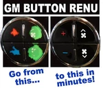 08 09 10 11 12 13 Chevrolet Traverse Ac Button Decals Gm Climate Control Repair. Fixed Price $8.99.