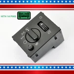 Headlight Dash Dimmer Switch For 03-06 Escalade Silverado Sierra Yukon H2. Fixed Price $19.39.