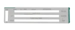 New Temperature Control Face / For 1967-72 Chevy Gmc Truck Suburban K5 9581. Fixed Price $46.99.