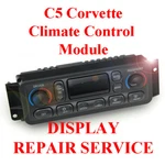 1997 - 2004 C5 Corvette Climate Control Hvac Heater Screen & Backlight Repair. Fixed Price $69.00.