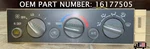 95-96 Oem Chevy Gmc Ac Climate Control Silverado Sierra Tahoe Yukon K15 K25 K35. Fixed Price $279.99.