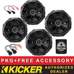 Kicker 43DSC6504 6.5+6.75" 43DSC6704 Oem Speaker Kit Chevy Silverado 2007-14. Fixed Price $169.98.