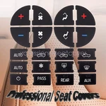 Fit For 2006-2014 Chevy Silverado Tahoe Central Control Area Ac Button Stickers. Fixed Price $8.29.
