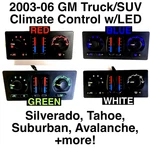 2003-07 Genuine Gm Silverado Sierra Tahoe Suburban Ac/heater Control + Led. Fixed Price $147.99.