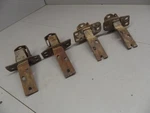 1947 48 49 50 51 52 53 54 Chevy Truck Door Hinge Upper+lower+right+left Pcs. Fixed Price $50.00.