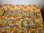 1967 Impala Complete Head Light Grills Ss Emblem F2 Chevrolet Gm Vintage. Fixed Price $275.00.