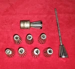 Corvette 1963-64 Gm Interior Knobs Lot With Lighter. Fixed Price $100.00.