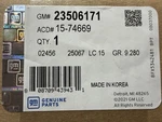 Gm 23506171 - Genuine Temp. Actuator. Fixed Price $26.00.