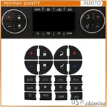 For Gmc Buick Chevrolet Tahoe Yukon Climate Control Dash Button Decals Black. Fixed Price $8.54.