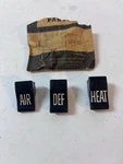 Nos Chevrolet 1960 1961 1962 1963 Truck Heater Control Knob Set Gm 3816616. Fixed Price $49.95.