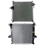 B2500 98-01/RANGER Radiator 2-PC Kit Auto Trans 4 Cyl 2.5L Eng. With A/c. Fixed Price $255.95.