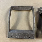 1957 Chevy Belair Deluxe Heater Control Bezel Harrison 3138059, Used. Fixed Price $25.00.