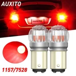 Eco Led Brake Stop Tail Light Bulbs Lamps Pure Red 1157 7528 2357 2057 12499 2US. Fixed Price $14.99.