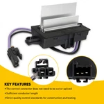 Ac Heater Blower Motor Fan Speed Control Resistor For Silverado 1500 2500 Eoa. Fixed Price $21.84.