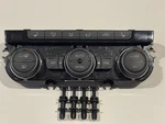 Volkswagen Golf Automatic Climate Control Panel, Dual Zone, 5GM907044G. Fixed Price $29.00.