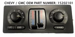 03-09 Oem Chevy Gmc Climate Control Module Trailblazer Envoy Ac Heater 15202101. Fixed Price $69.99.