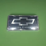 Genuine Chevrolet Sealed Metal Novelty License Plate Car Truck. Fixed Price $15.00.
