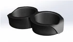 Chevy S10 Blazer 1992-1994 Cupholder Insert Dual Drink Upgrade Black. Fixed Price $20.31.