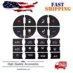 For 2007-2014 Chevy Silverado Ac Button Repair Decal Dash Switch Stickers. Fixed Price $8.09.