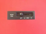 New Oem 10230688D Hvac Blower Control Switch Rear Standard HS-297 Fits Gm. Fixed Price $38.24.