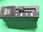 15528756 Gm Rear Ac Heater Control Temp Fan Blower Switch 85-89 Astro Safari Van. Fixed Price $79.95.
