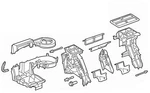 Genuine Gm Heater And Air Conditioning Evaporator Case 23369529. Fixed Price $317.23.