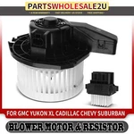 Rear Hvac Heater Blower Motor & Resistor Kit For Chevrolet Suburban Gmc Yukon Xl. Fixed Price $77.48.