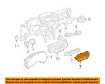 Gm Oem 07-09 Torrent Instrument Panel Cluster Switches-window 25808185. Fixed Price $161.87.