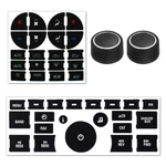 For 2007-2012 Chevrolet/gmc Climate Button Repair Sticker+control Knob. Fixed Price $18.99.