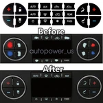 Dash Button Repair Kit Decal Stickers Replacement For Chevy Silverado Tahoe. Fixed Price $7.99.