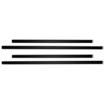 4PC Carbon Fiber 1" Side Trim Fits 2010-14 Chevy Avalanche W/o Factory Molding. Fixed Price $130.69.