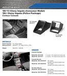 Jotto Desk 2006 + Chevy Police Impala Contour Console (repainted), # 425-6137. Fixed Price $105.00.