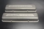 Original Pair 7-FIN Aluminum Valve Covers 1959-1967 Corvette Gm# 3767493. Fixed Price $230.00.