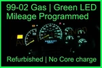 99-02 GMT800 Green Led Gauges Cluster 15758075 Speedo Mileage Programmed Oem. Fixed Price $149.99.