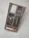 Oem 72-76 Corvette Console Automatic Shifter Plate Wood Grain Orig Gm W/ac C3. Fixed Price $149.99.